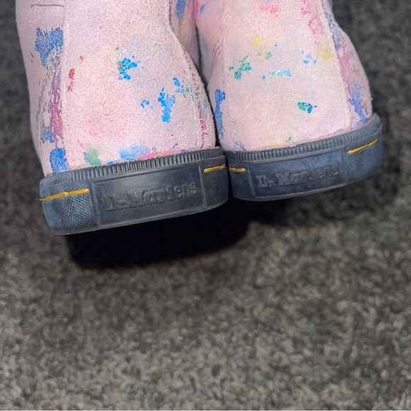 Dr. Martens SHERIDAN WOMEN'S CONFETTI SUEDE CASUAL BOOTS Sz 6 - Picture 4 of 9